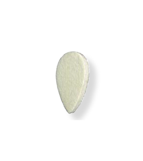 Filz Plektra oval, 5 mm