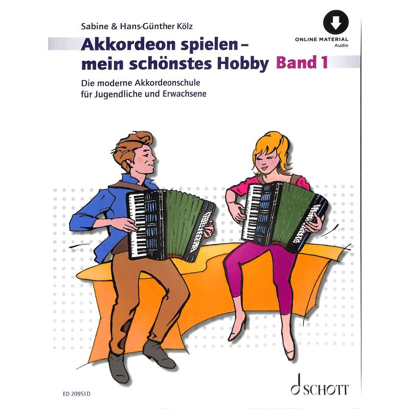 Akkordeon spielen mein schönstes Hobby Bd. 1 - ED 20951D