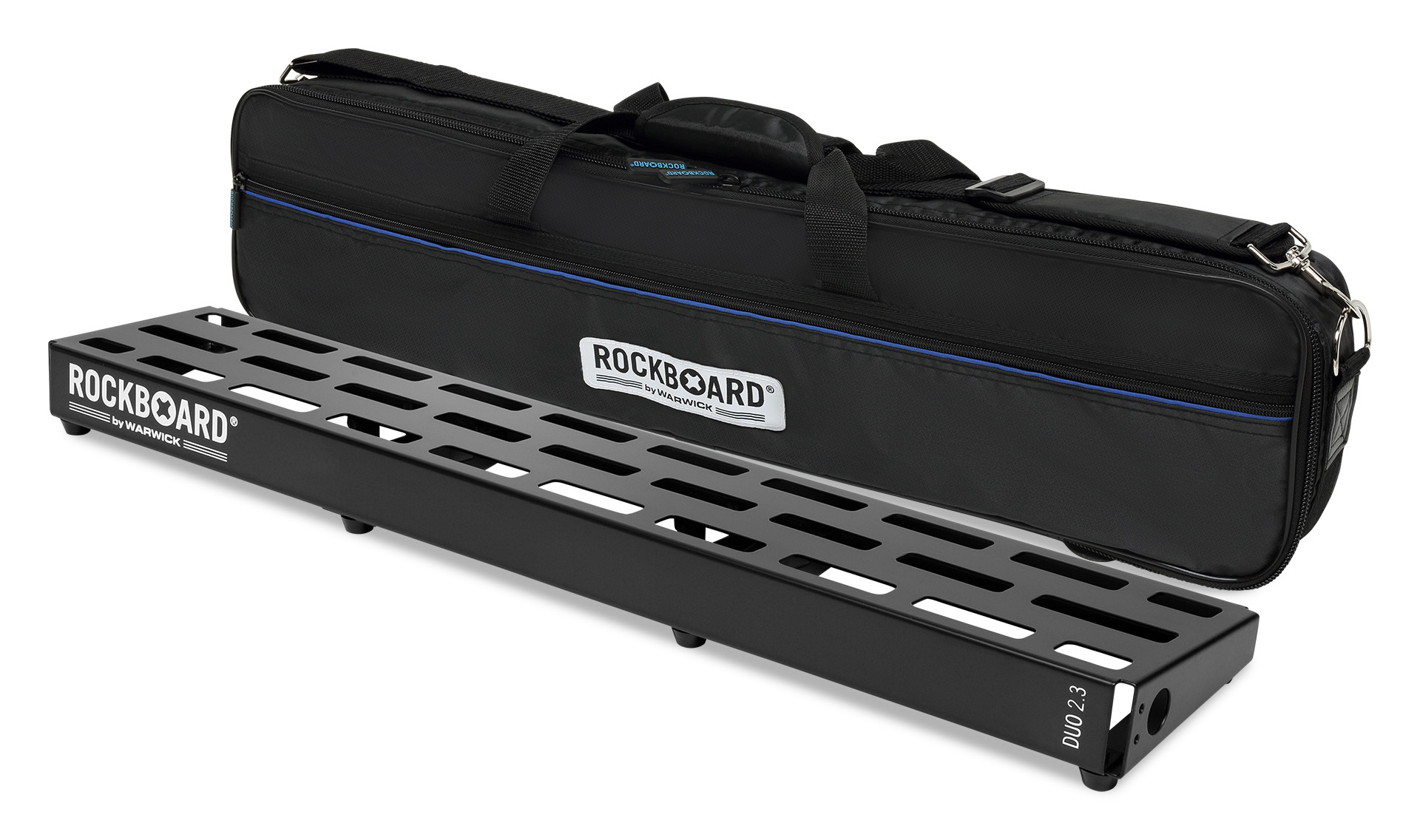 RockBoard DUO 2.3, Pedalboard with Gig Bag