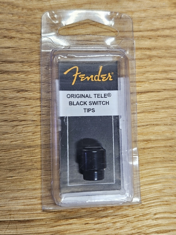 Fender Tele Black Switch Tip