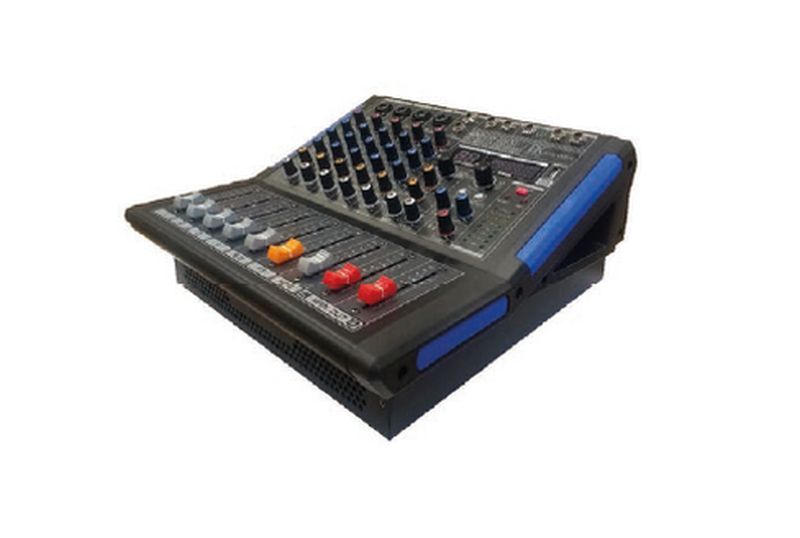 KELLER KW-06A Analoger Mixer mit Amp