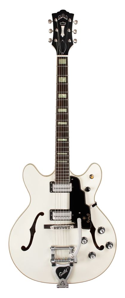 Guild E-Gitarre Starfire V SCW, Snowcrest White