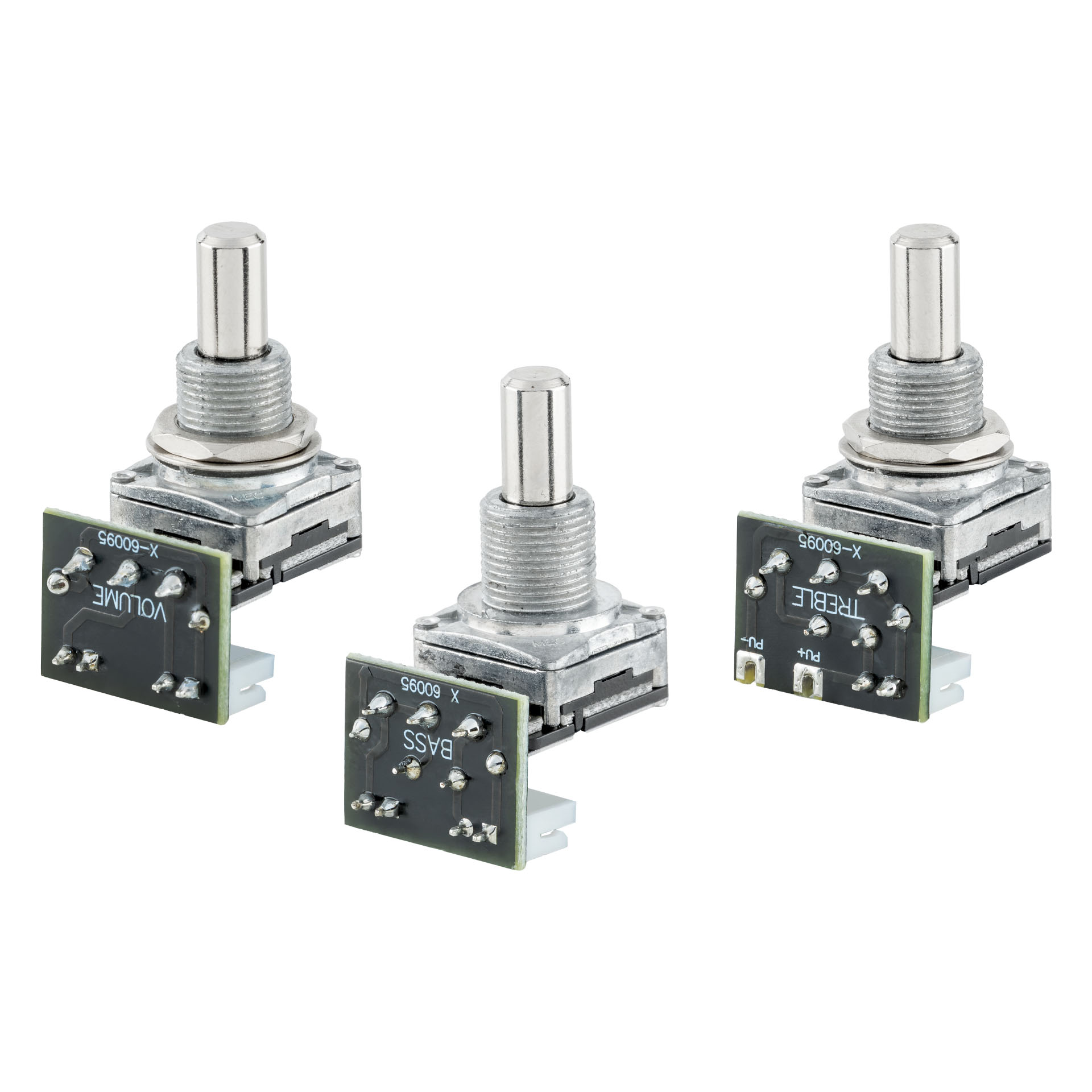 MEC Passive Electronics for Passive Pickups (Vol / Treble / Bass)