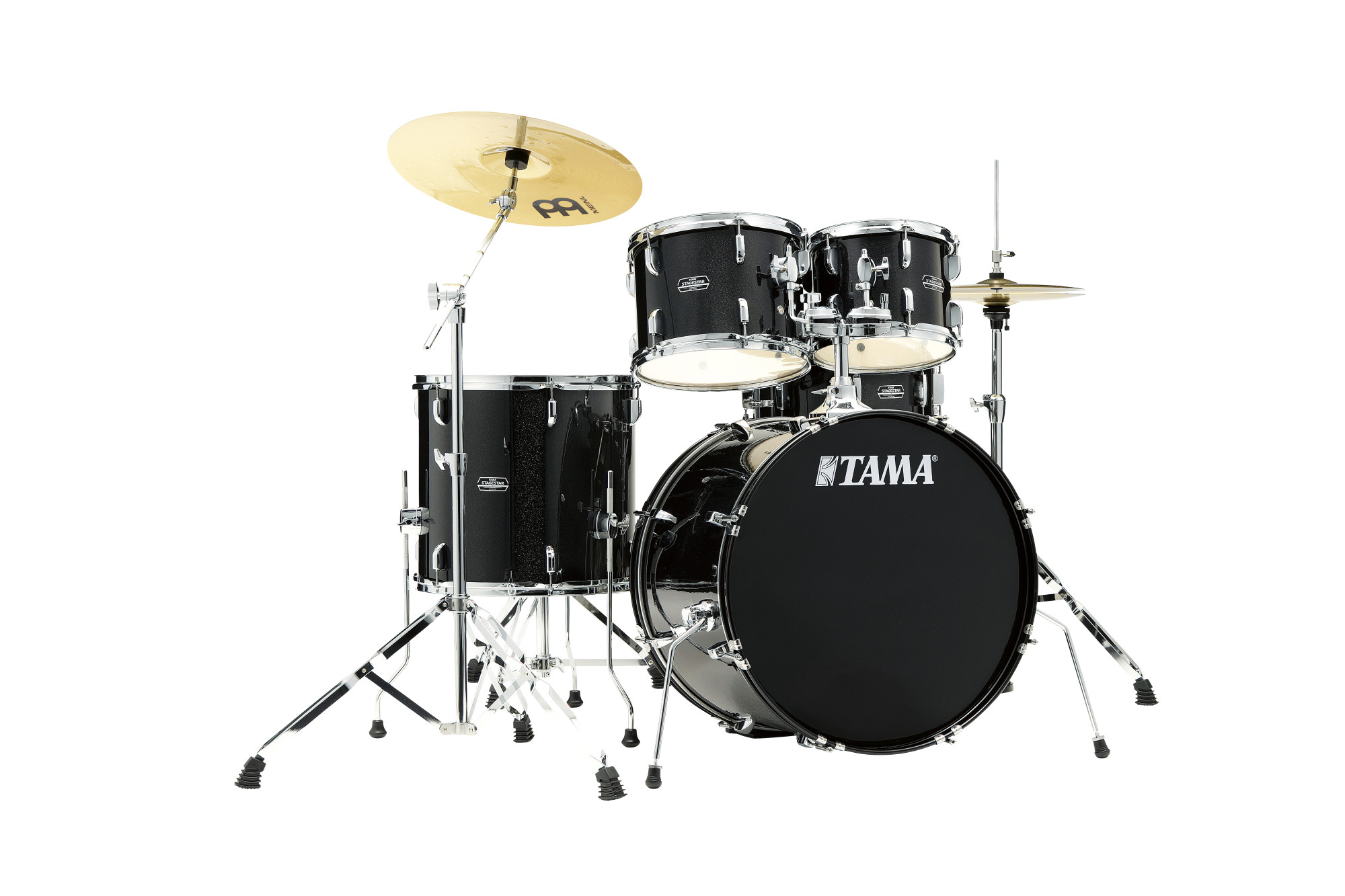 TAMA ST52H5-BNS TAMA Stagestar 22" Drum Set 5 teilig - Black Night Sparkle