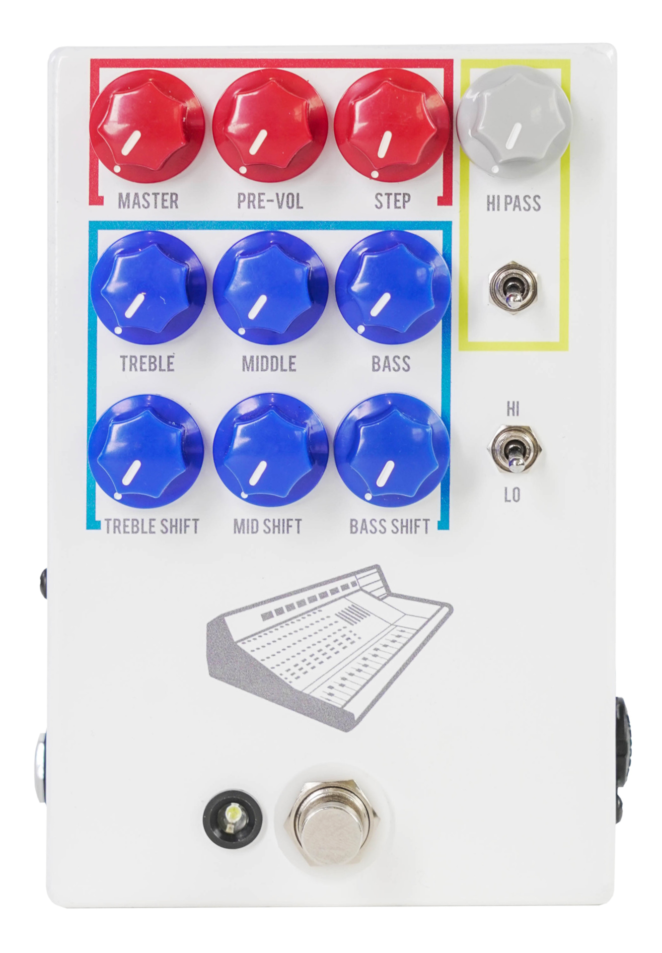 JHS Pedals Colour Box V2 - Preamp / EQ / DI-Box