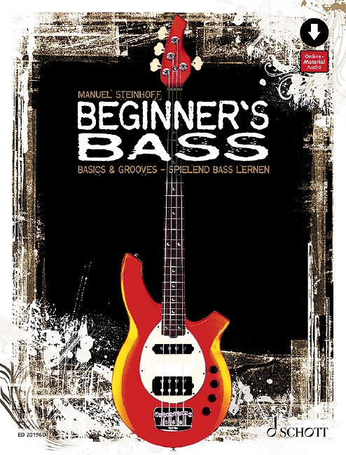 Steinhoff: Beginner's Bass - ED 20196D - Noten Lehrbuch E-Bass