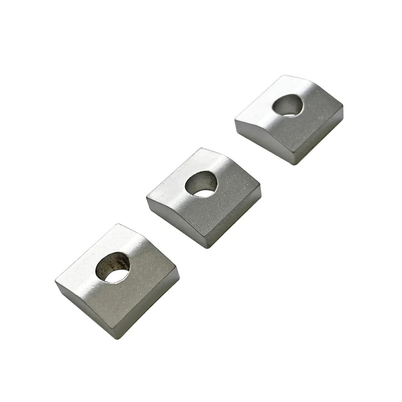 Floyd Rose FRXNCBASP - FRX Nut Clamping Blocks (3 pcs) - Antique Silver