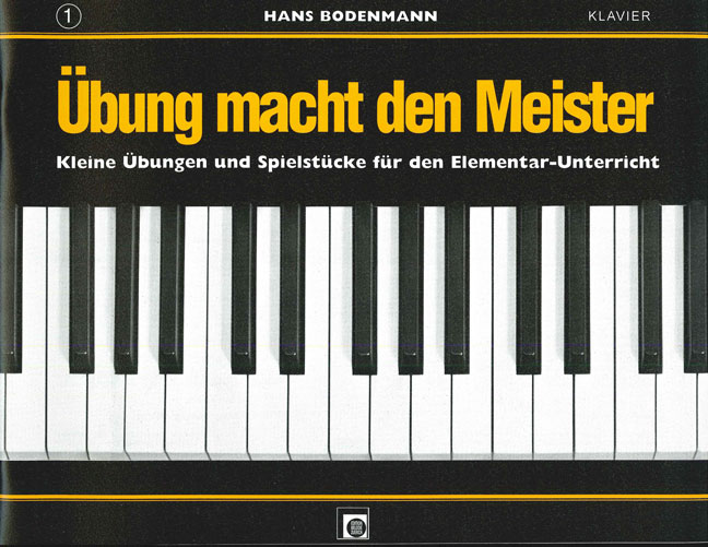 Bodenmann: Übung macht den Meister 1 für Klavier - EMZ 2131043