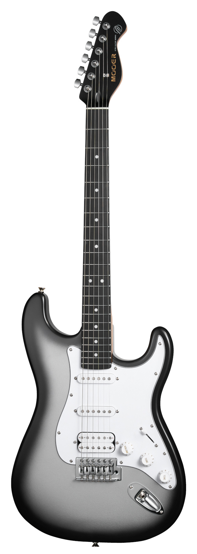 Mooer MSC12 Pro Guitar - Iron Silver