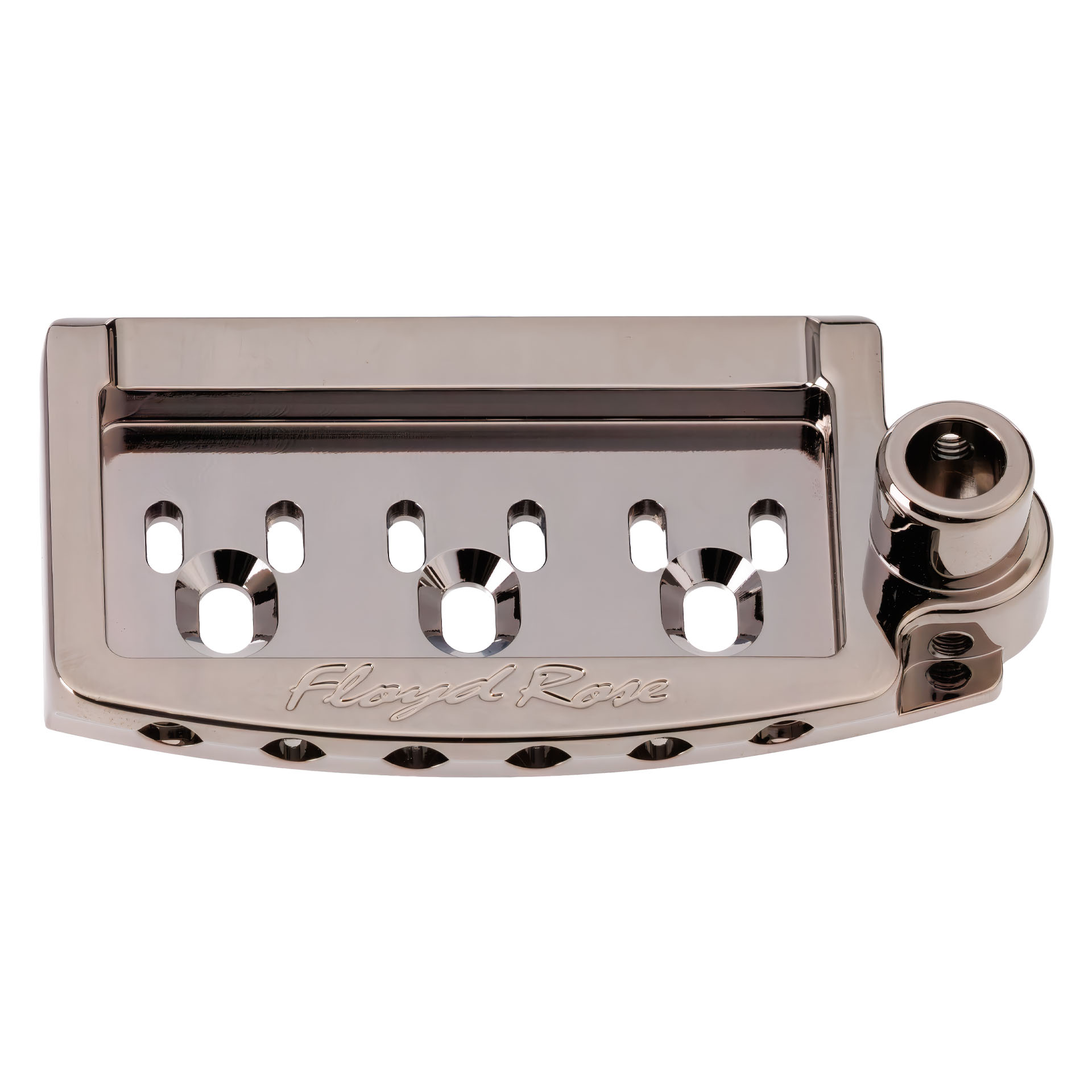 Floyd Rose RTTBPNBNP - Rail Tail Tremolo Base Plate - Narrow - Black Nickel