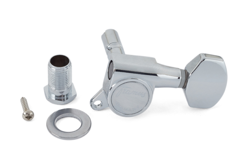 Framus Parts - Framus Locking Machineheads, Left (Bass Side) - Chrome