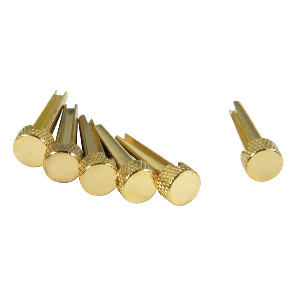 D'Andrea Tone Pins, Solid Brass (TP1B) - 6 pcs
