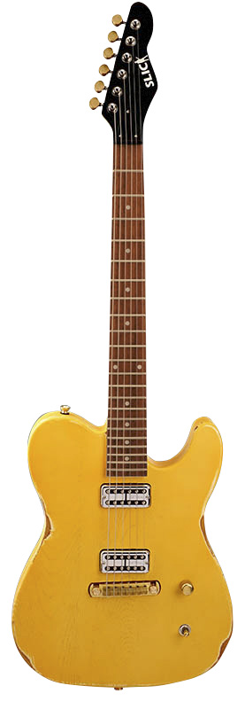 Slick SL 55 BST E-Gitarre T-Style Butterscotch Blonde