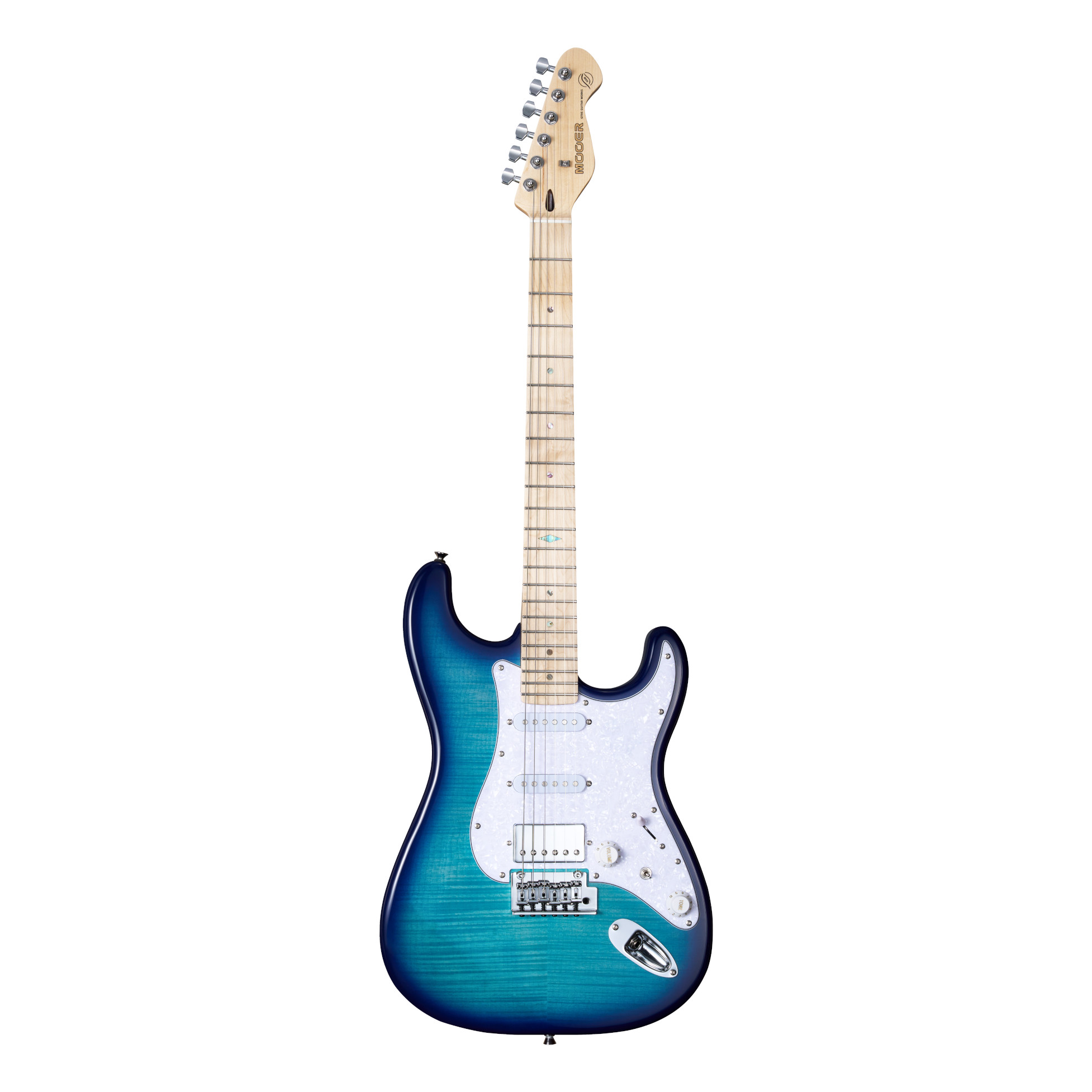 Mooer MSC30 Pro Guitar - Lake Blue