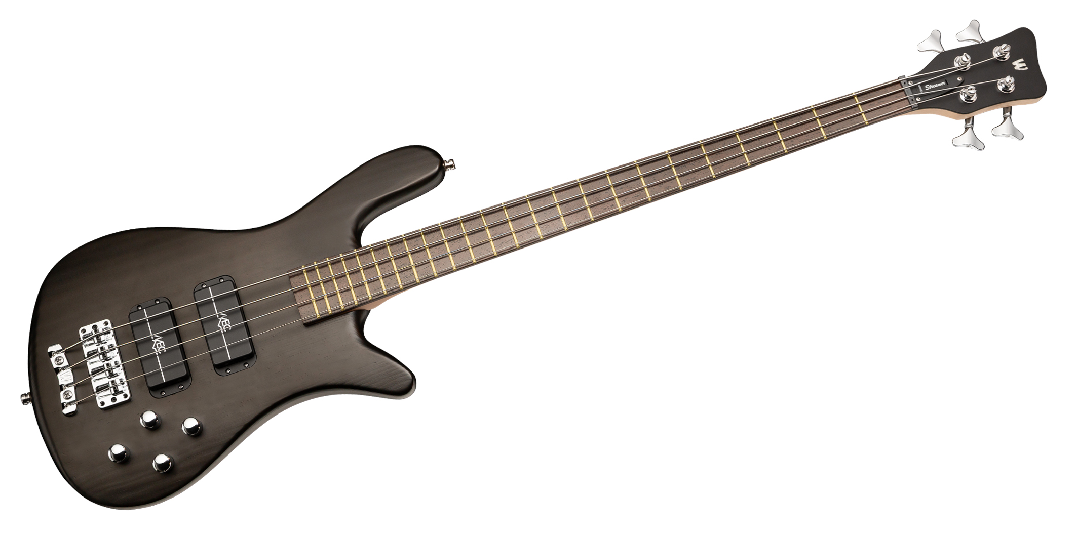 Warwick RockBass Streamer Standard, 4-String - Nirvana Black Transparent Satin