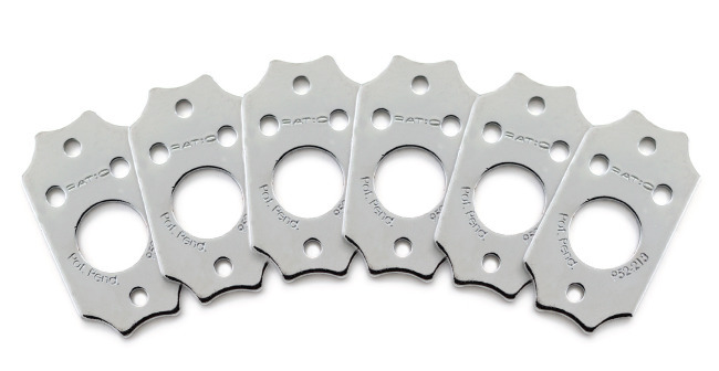 Graph Tech PRT-952-213-C0 Ratio InvisoMatch Mounting Plates, G-Style Two Screw Hole (6 pcs.) - Chrome