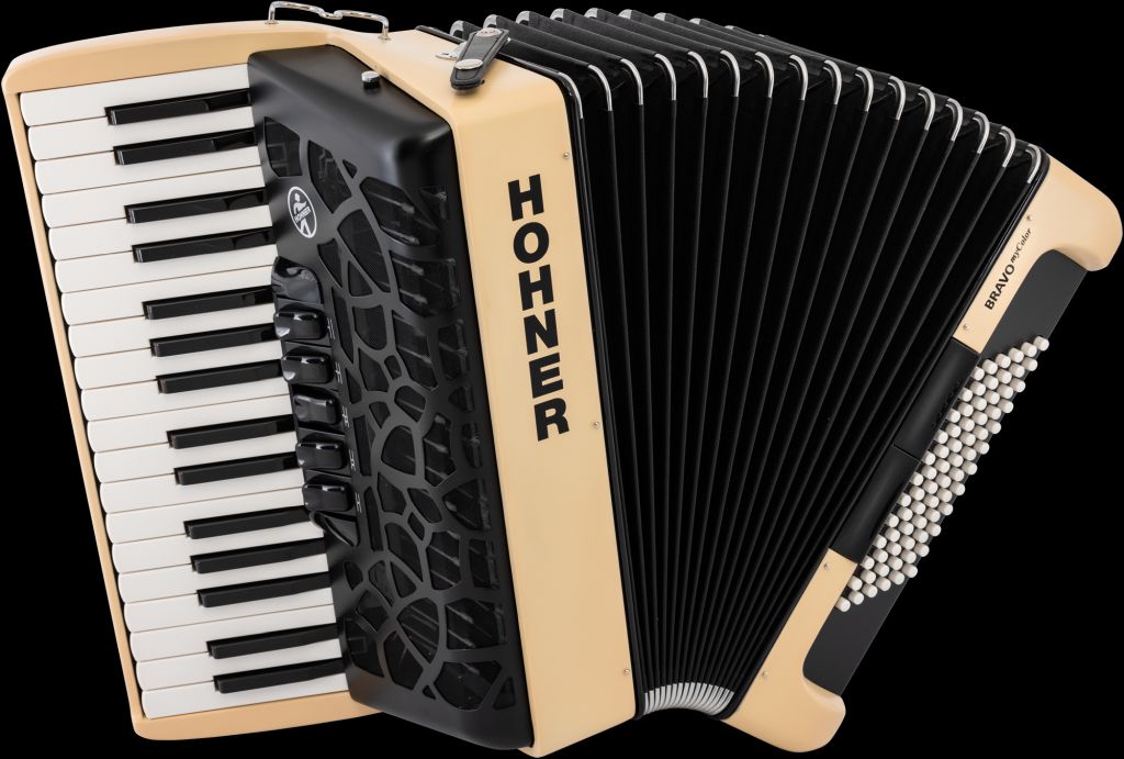 HOHNER Akkordeon Bravo III 72 earth, myColor, silent key