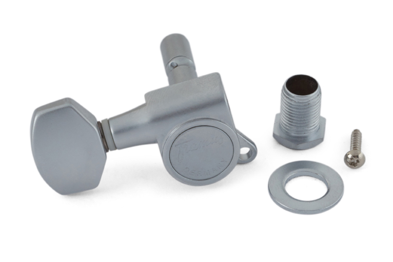 Framus Parts - Framus Locking Machineheads, Right (Treble Side) - Satin Chrome