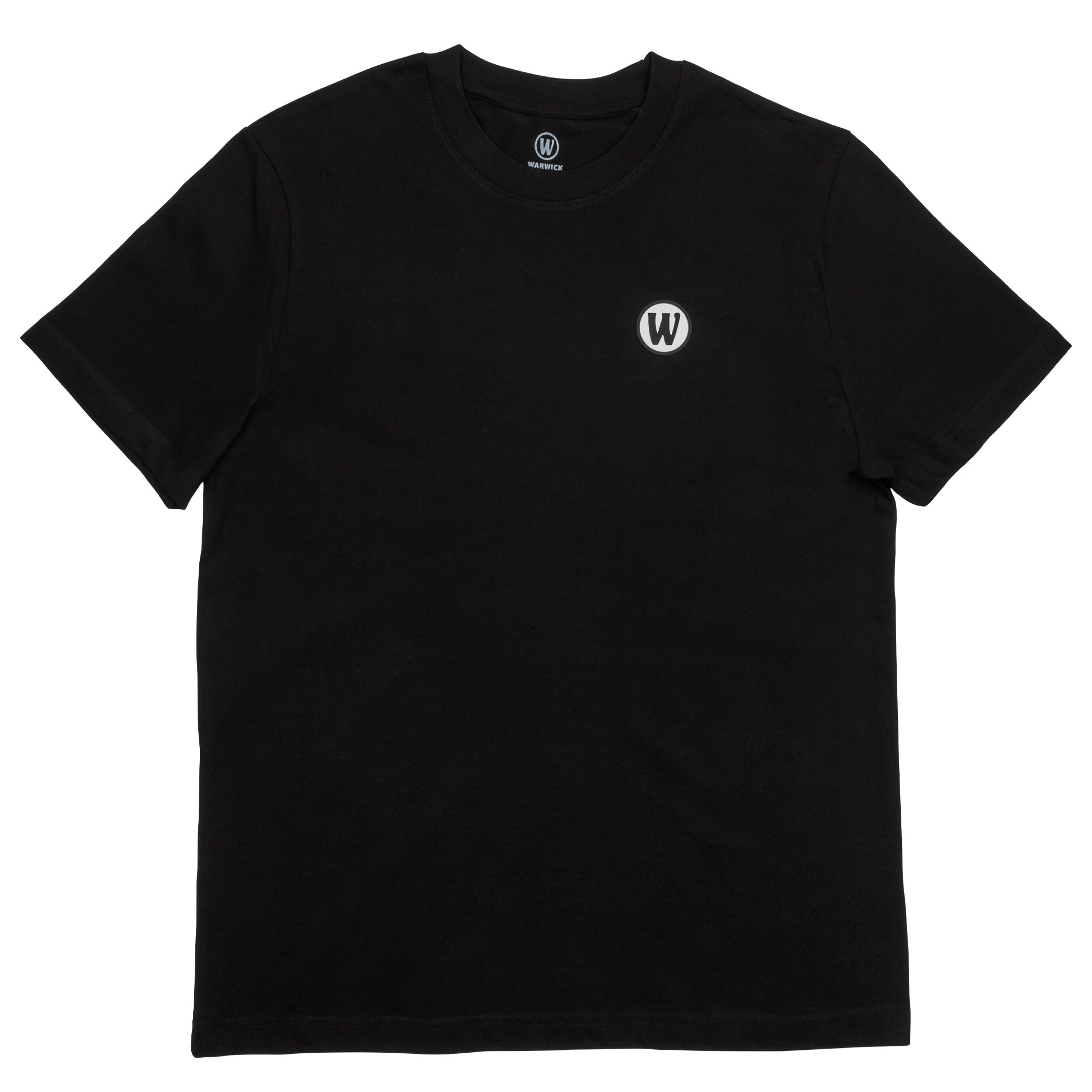 Warwick - Badge Logo T-Shirt, Black - Size XL