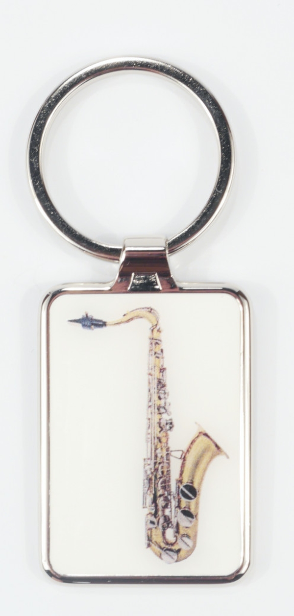 Schlüsselanhänger Saxophone (UV Digitaldruck)