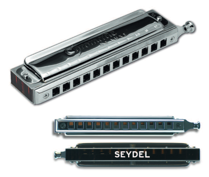 SEYDEL 51480 Chromatic De Luxe Mundharmonika in C