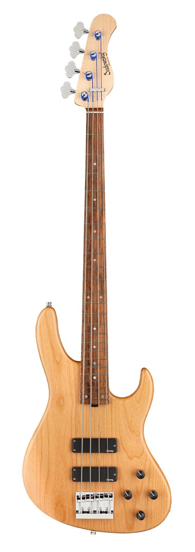Sadowsky MetroLine 24-Fret Modern Bass, Red Alder Body, Morado Fingerboard, 4-String - Natural Transparent Satin