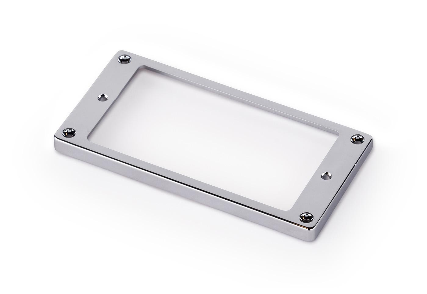 Framus Parts - Pickup Frame, 6-String, Flat, Narrow - Chrome