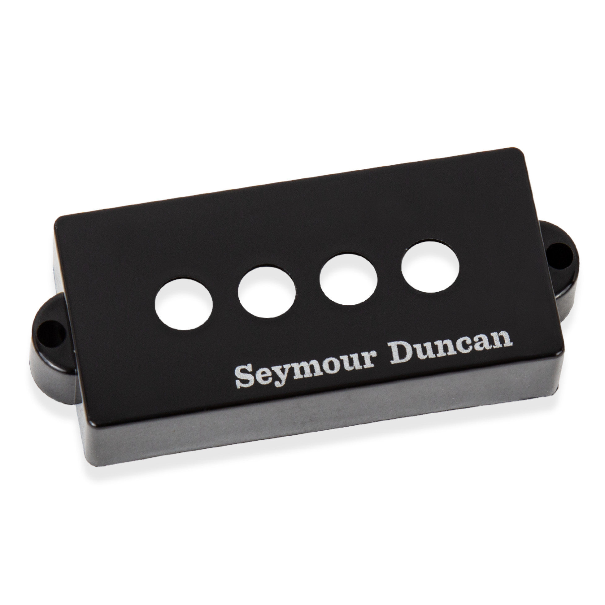 Seymour Duncan Pickup Cover for Quarter Pound P-Bass Split-Coil, 4-String - Black with Logo