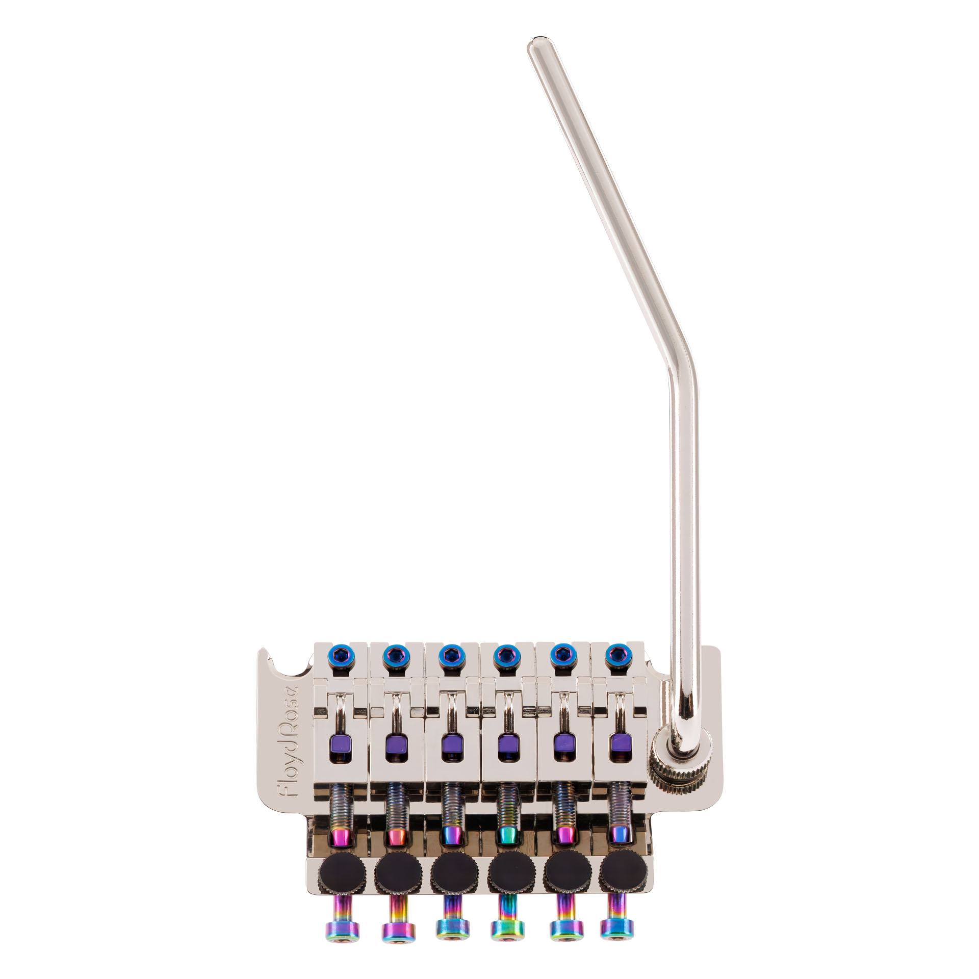 Floyd Rose FRT400-BC - Original Tremolo System - Nickel with Burnt Chrome Hardware