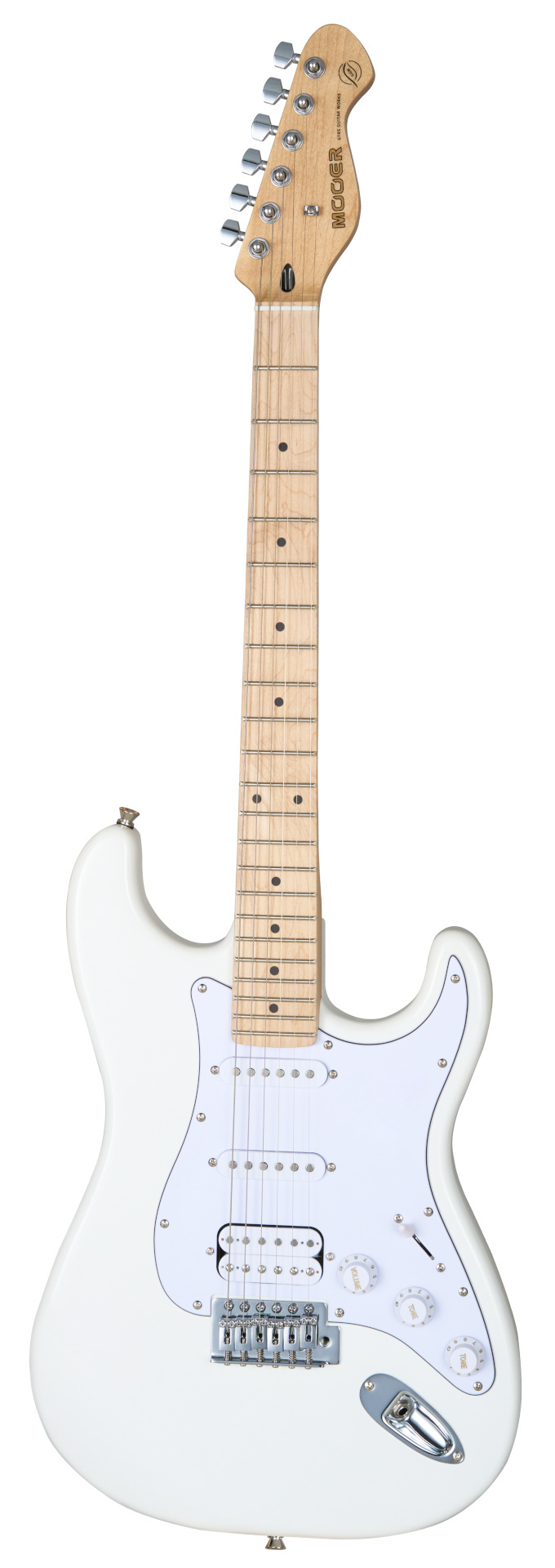 Mooer MSC11 Pro Guitar - Polar White