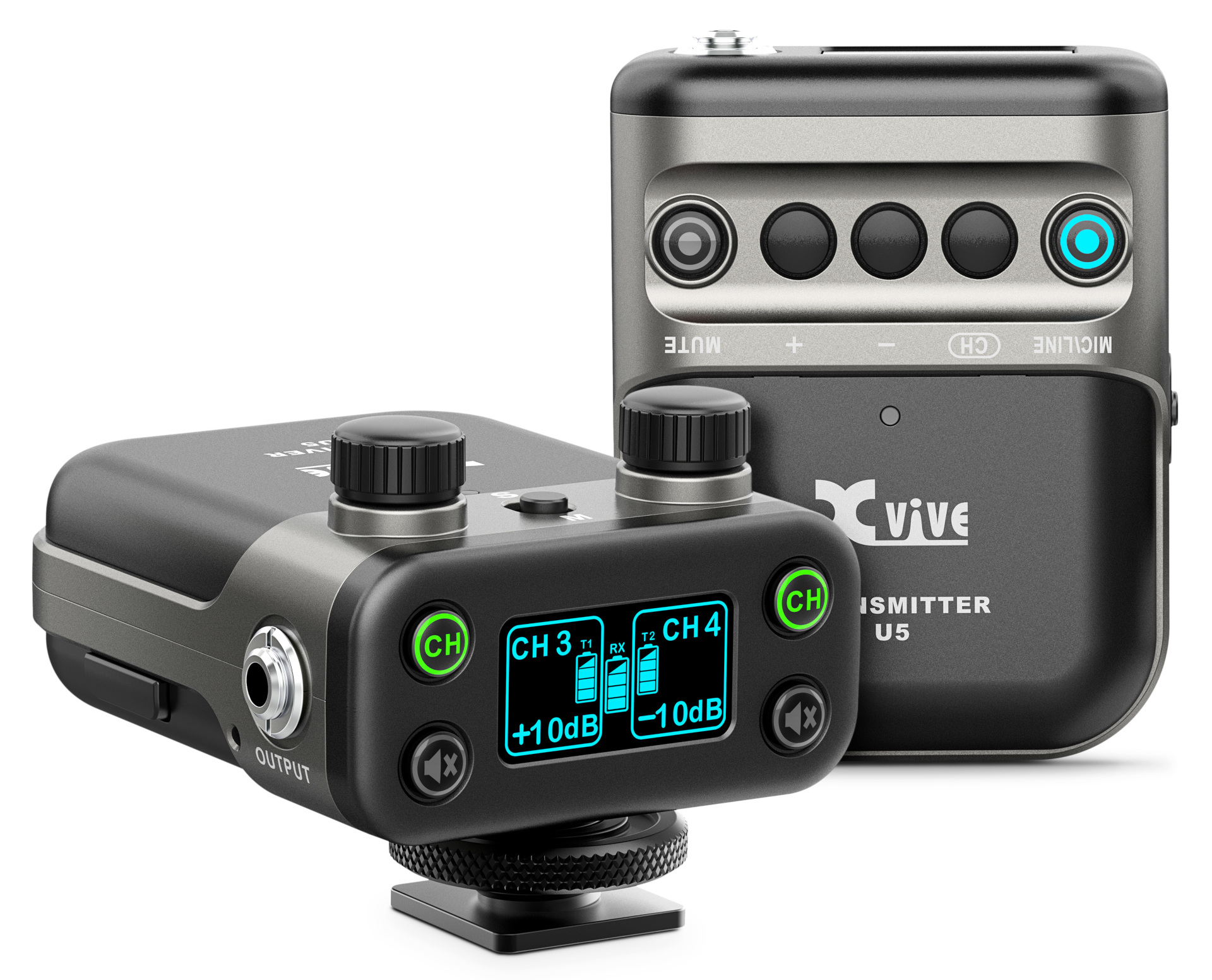 XVive U5 Wireless Audio System with Lavalier Microphone