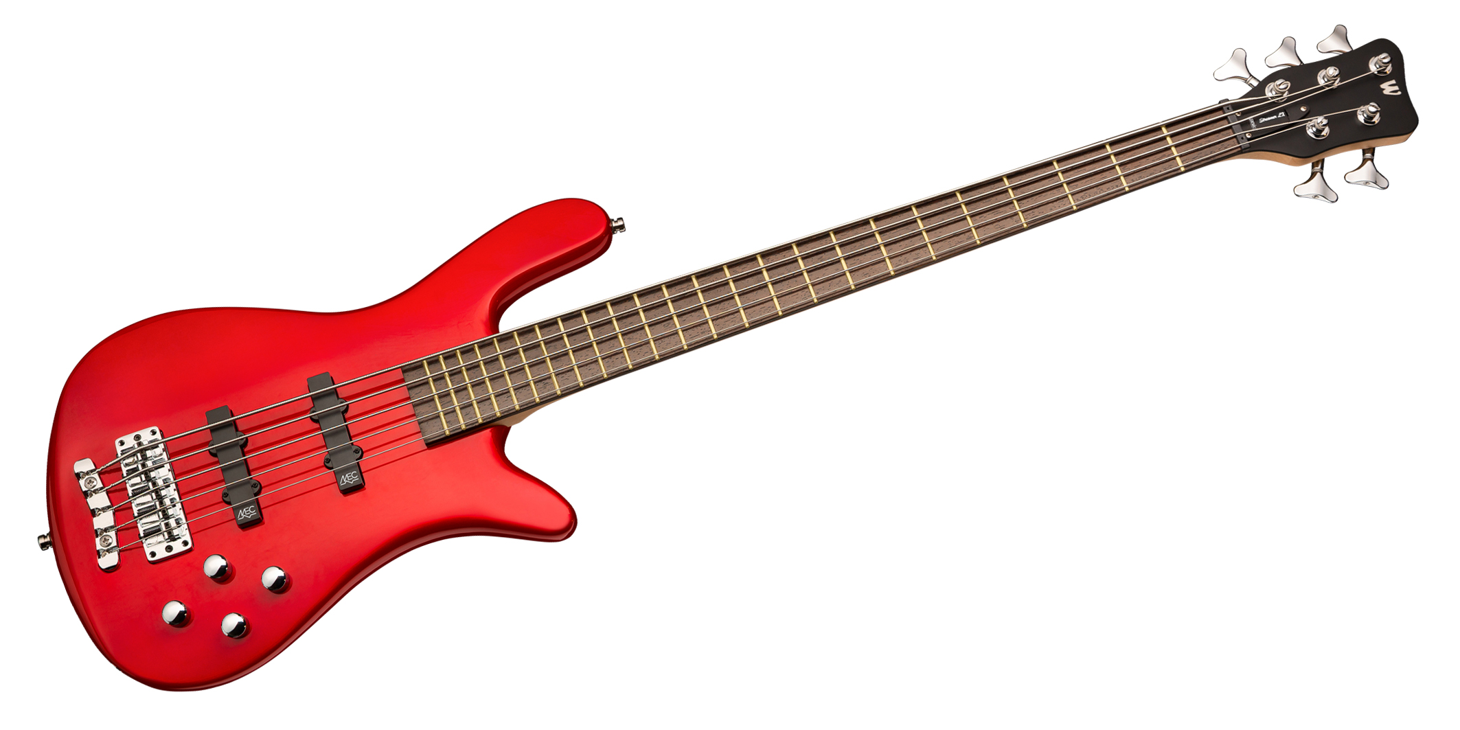 Warwick RockBass Streamer LX, 5-String - Red Metallic High Polish