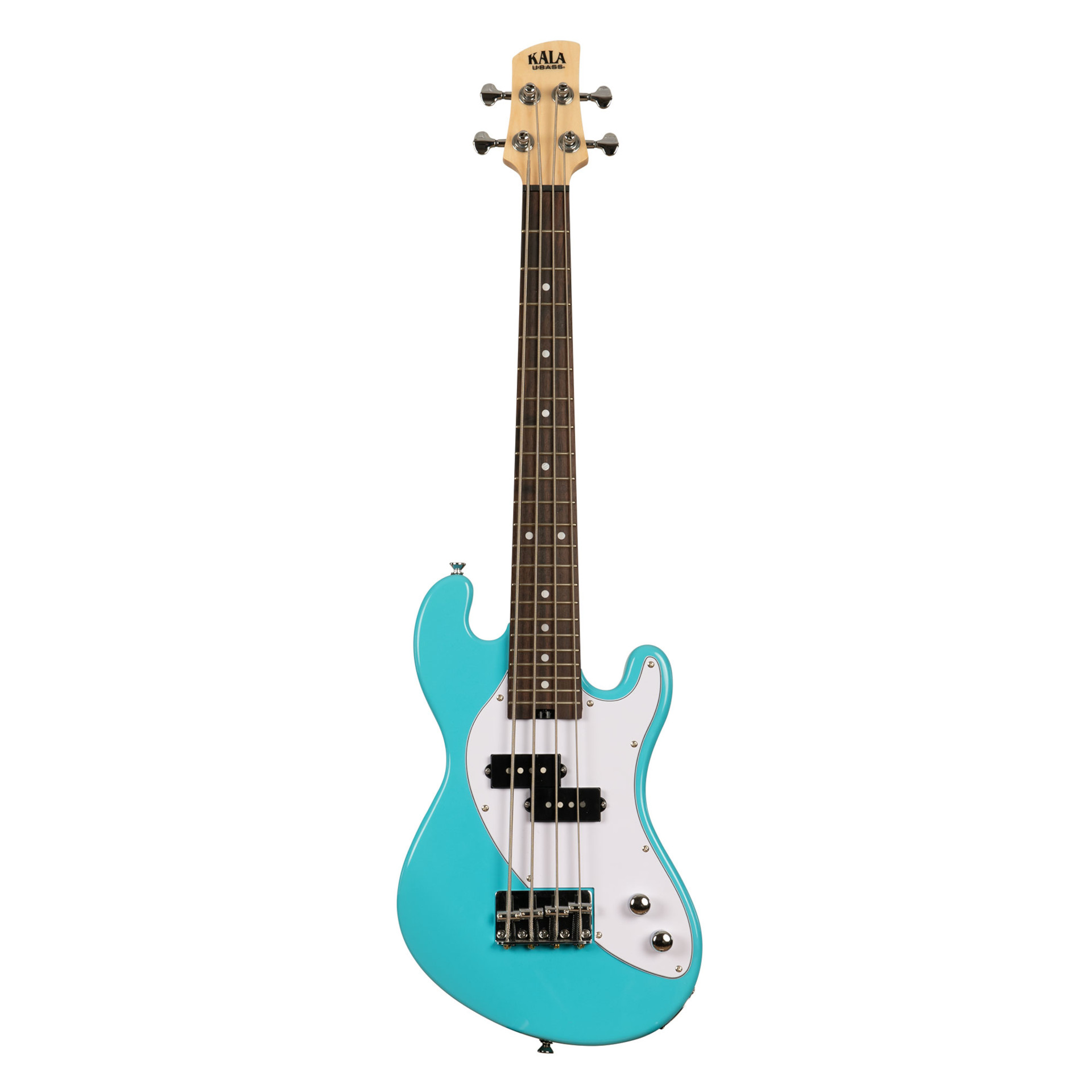 U-Bass Solid Body 4-String, Fretted - Surf Blue with Bag