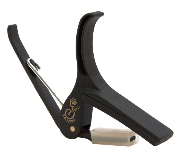 Grover GP750BL Ultra Capo - Matte Black