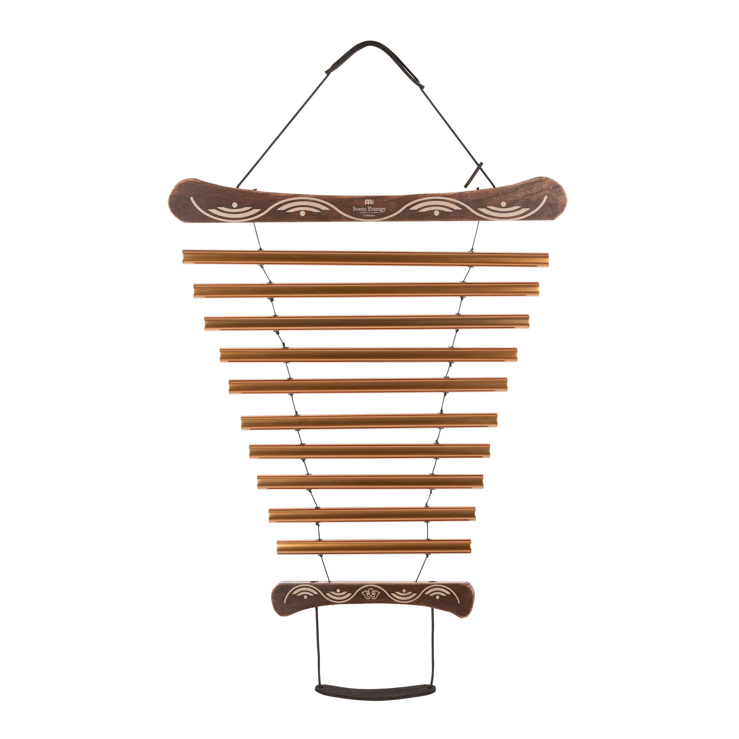MEINL MFC10DMAB Sonic Energy Meditation Flow Chime, 88 cm, 10 Töne, D-Dur, Bronze