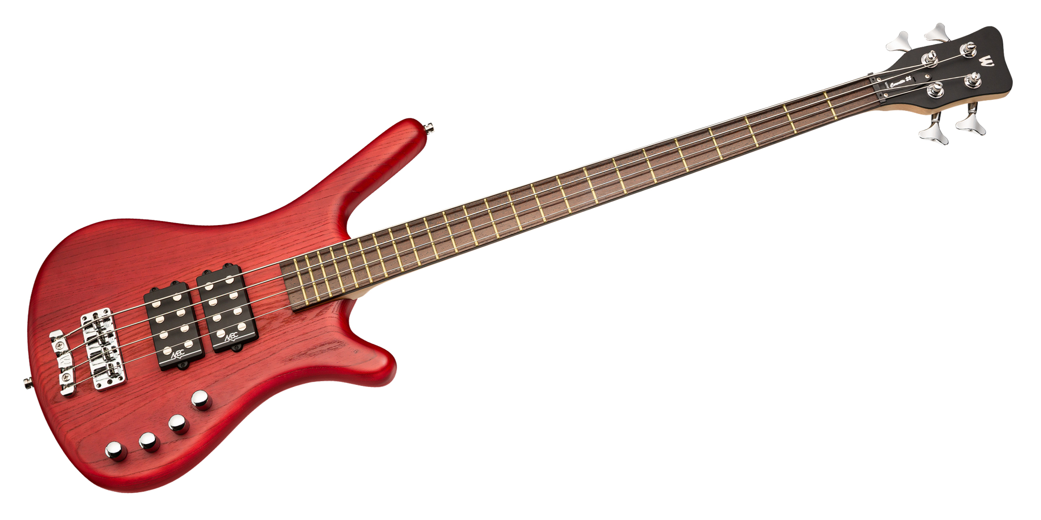 Warwick RockBass Corvette $$, 4-String - Burgundy Red Transparent Satin