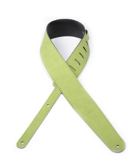 PLANET WAVES 25VLC02-DX Cantanella Leder-Gitarrengurt, Green