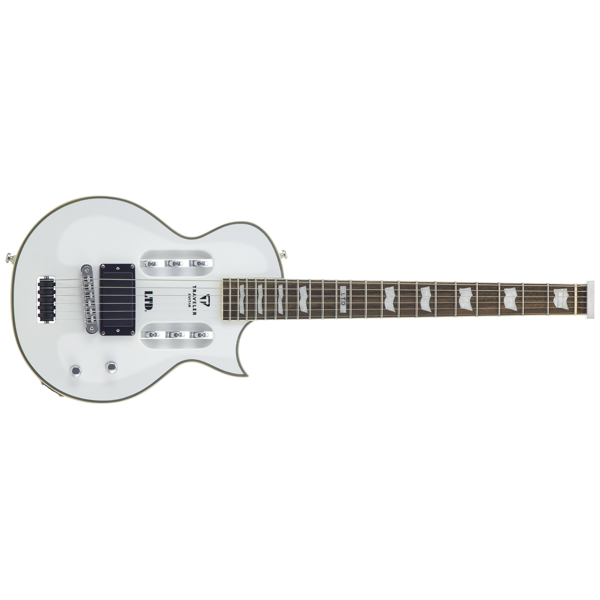Traveler Guitar - E-Series LTD EC-1 - Snow White