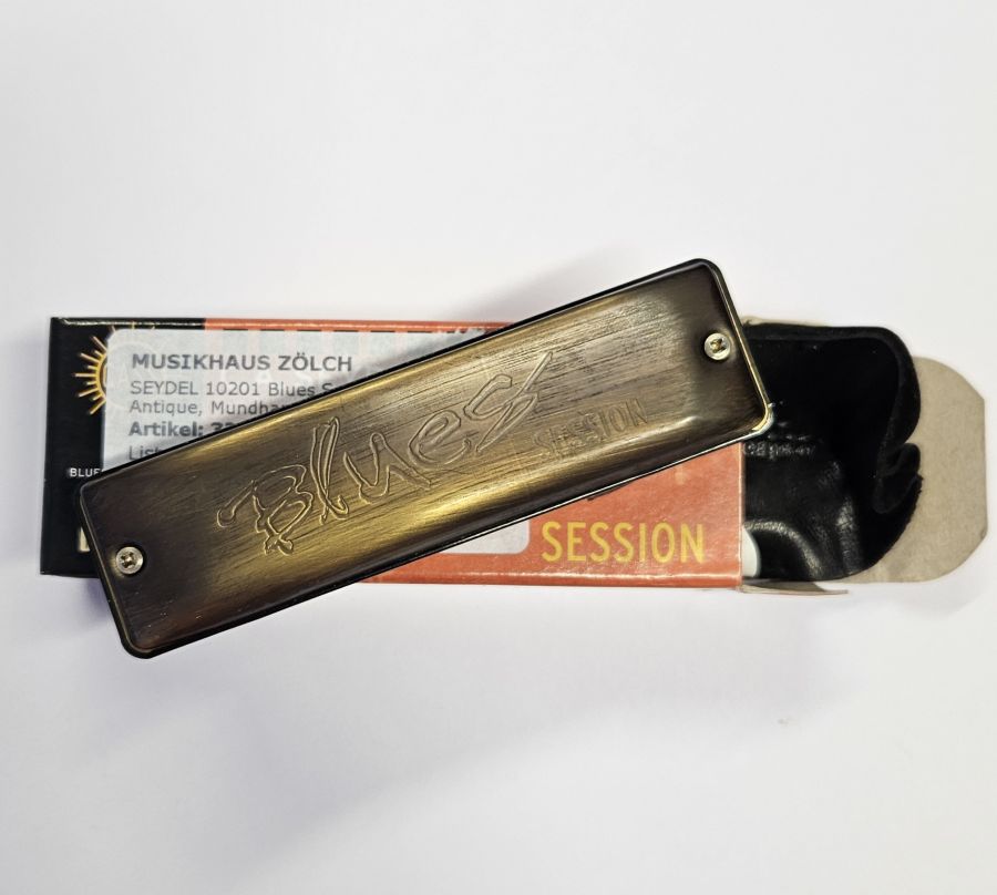 SEYDEL 10201 Session Standard Antique Mundharmonika in F (alte Version)