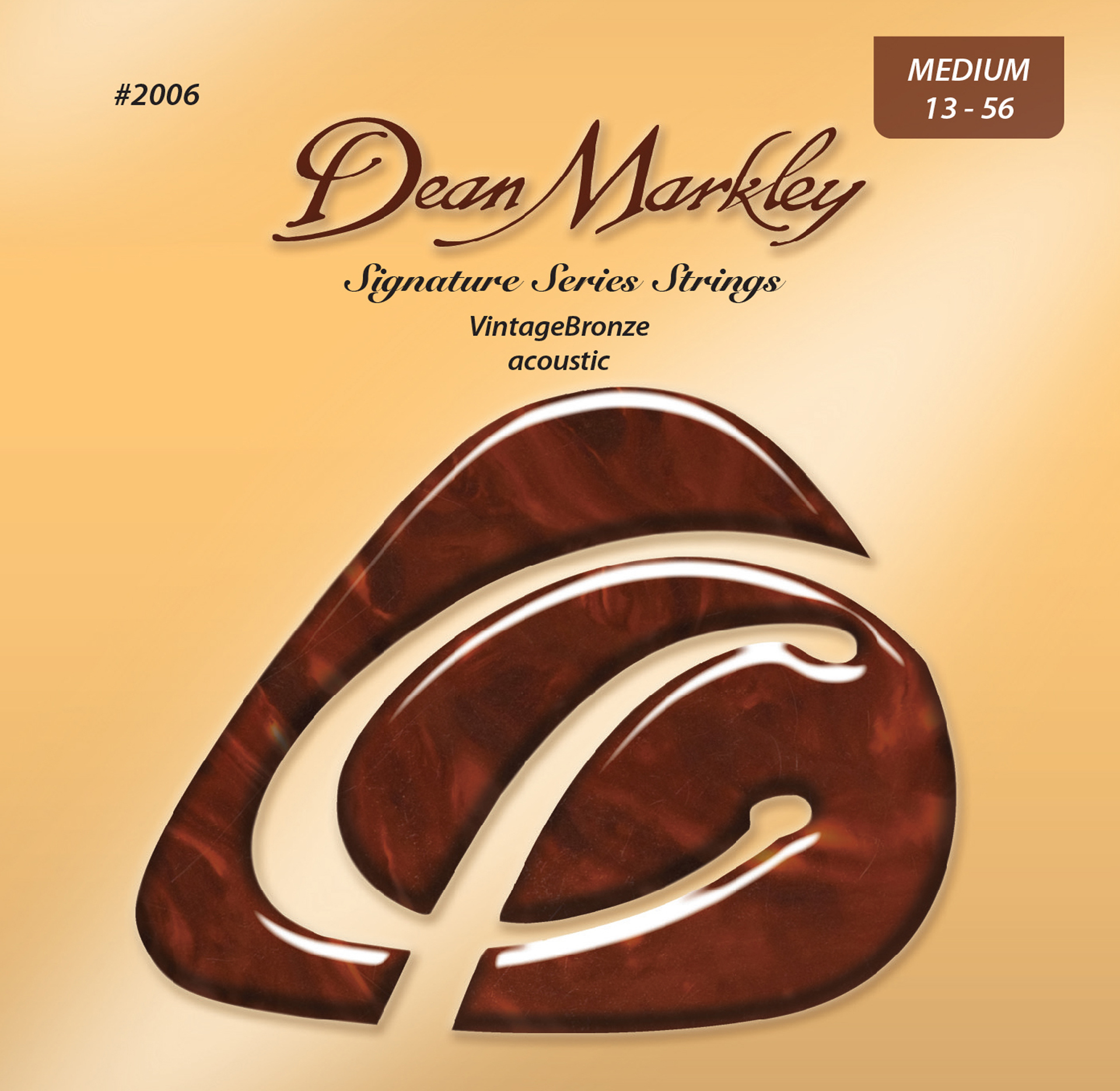 Dean Markley VintageBronze Signature - 2006 - Acoustic Guitar String Set, Medium, .013-.056