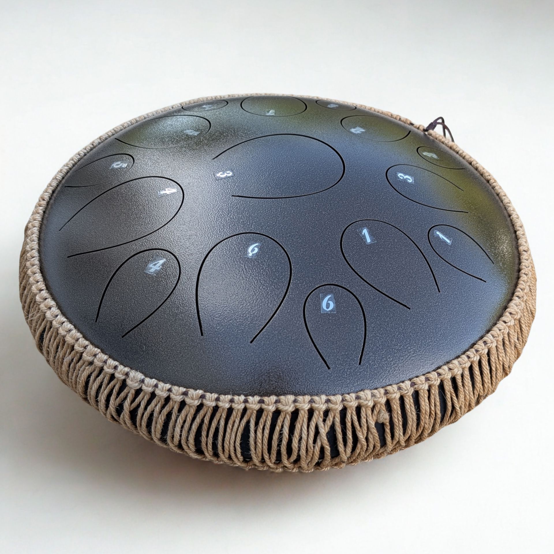 U-Turn Steel Tongue Drum 14" 15 Töne - sparkling bronce