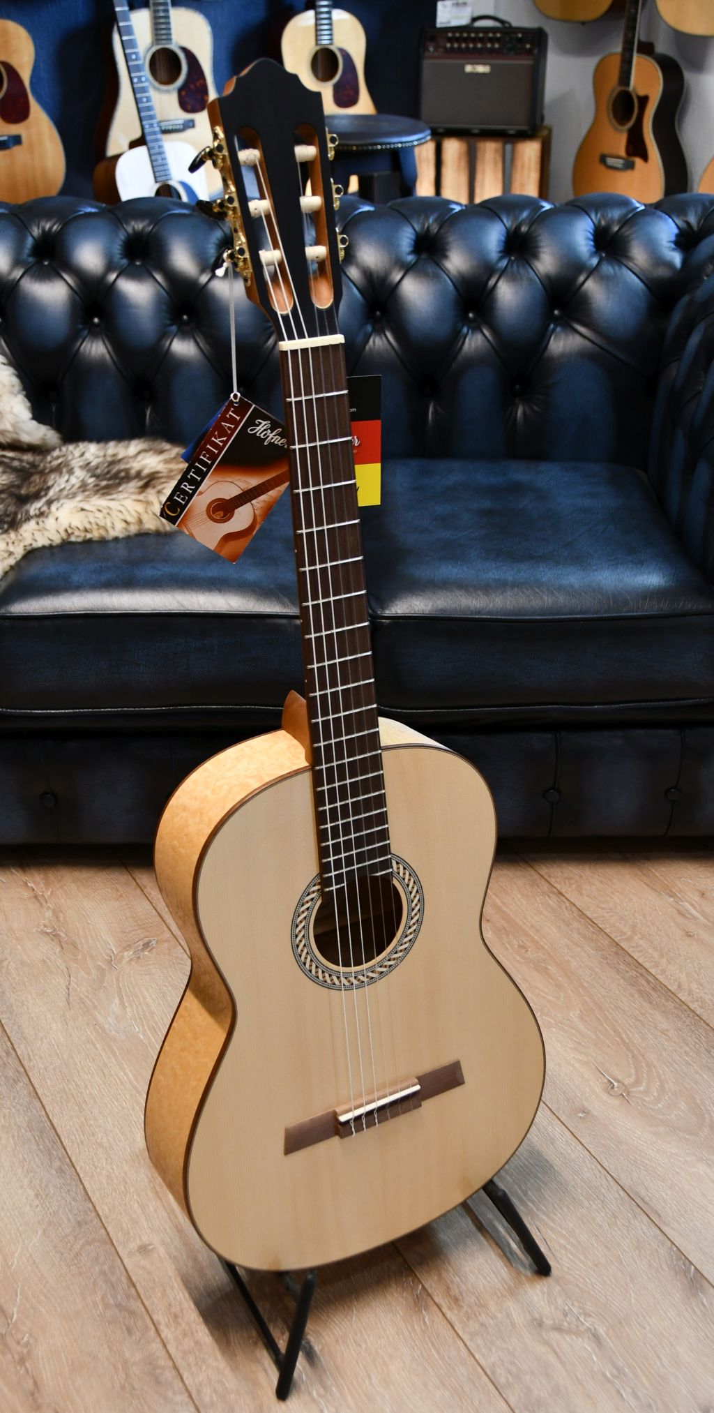 Höfner HLE-MEF-SP Konzertgitarre Maseresche - Sondermodell