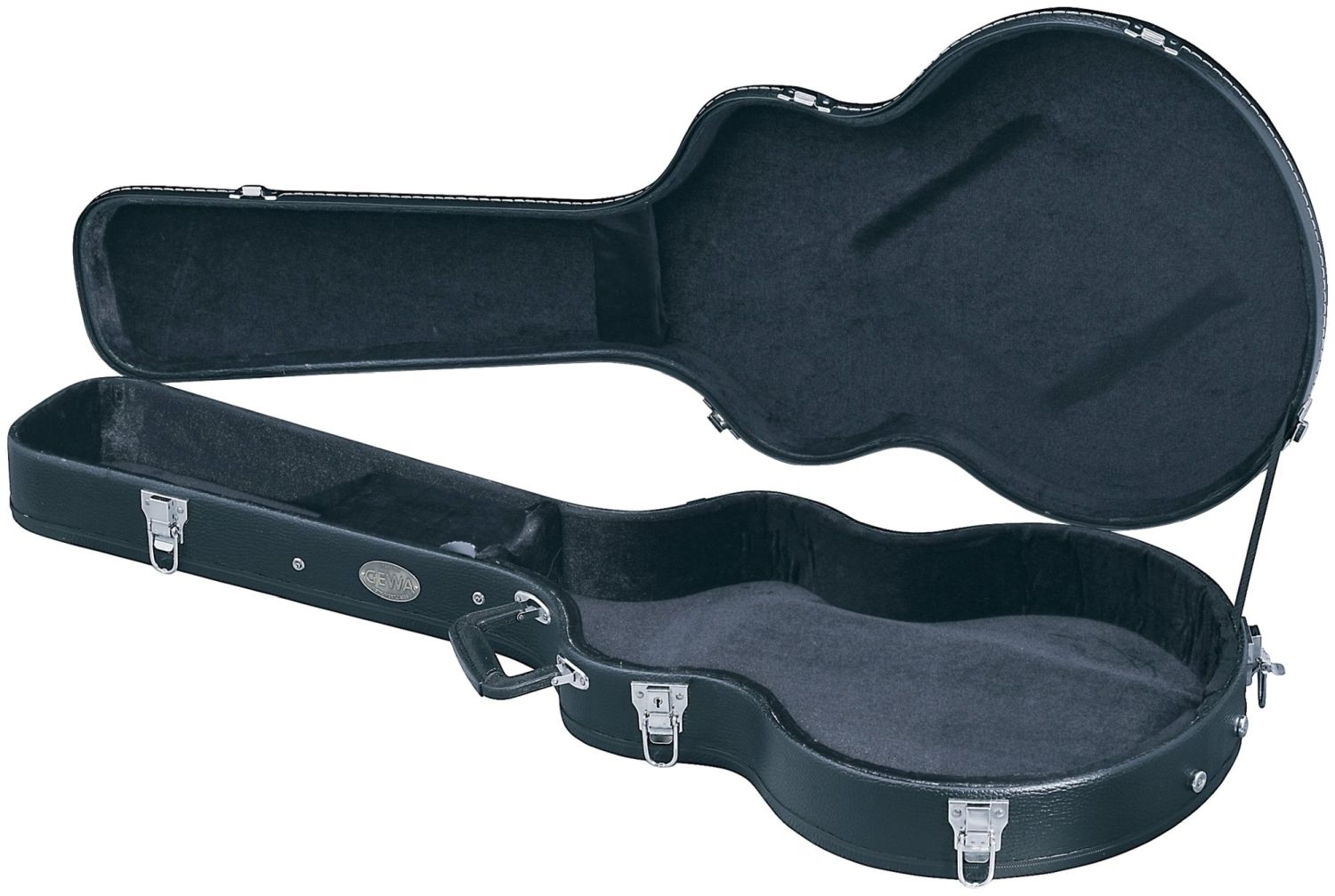 GEWA Gitarren-Etui Flat Top Economy für ES335 Semi-Akustik