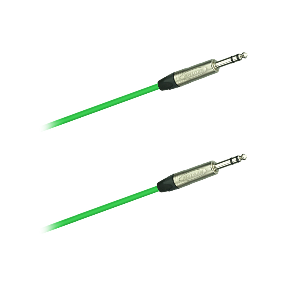 DREITEC 17860 Mikrofon Kabel 6 m, grün