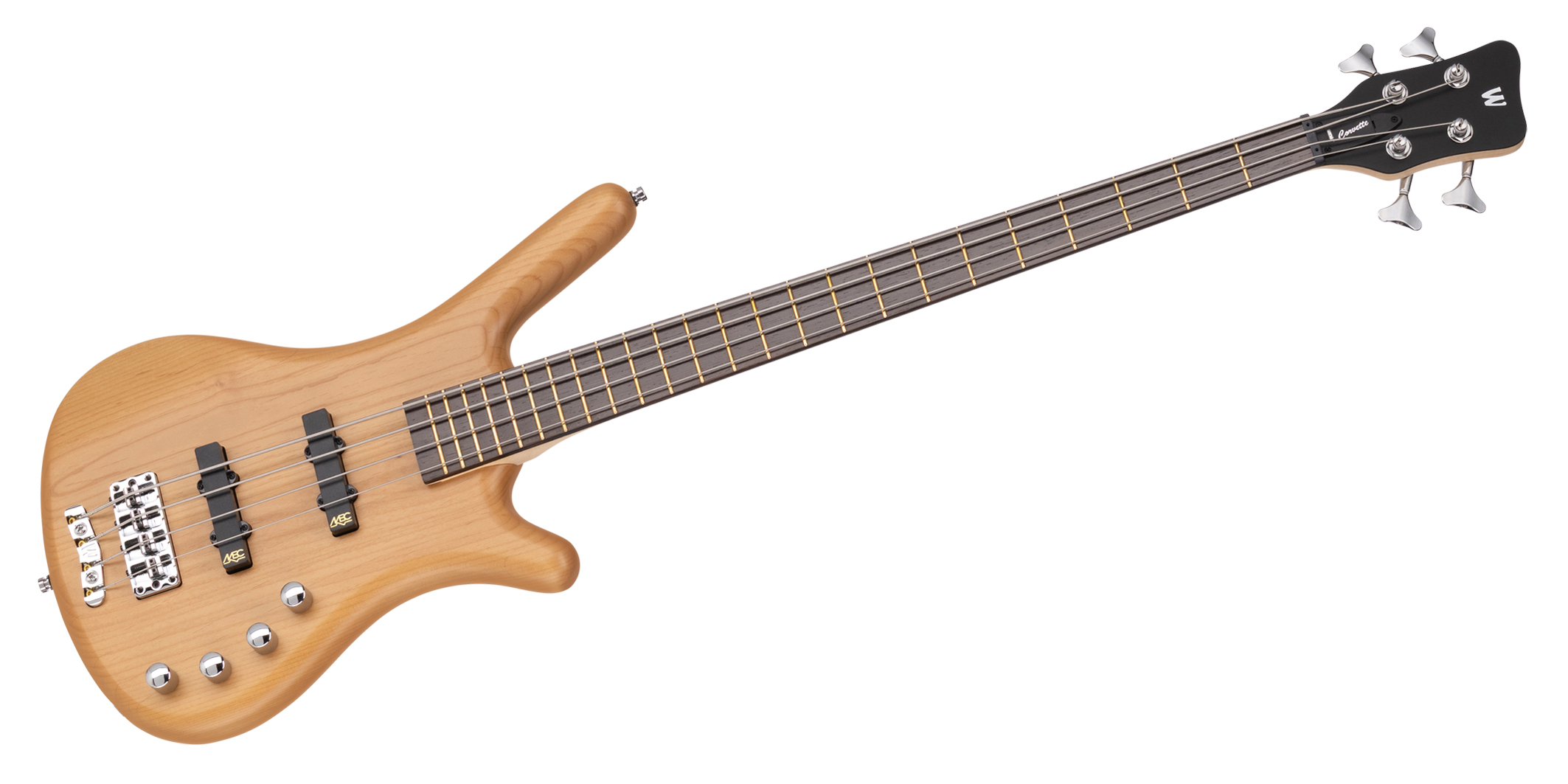 Warwick RockBass Corvette Basic, 4-String - Natural Transparent Satin