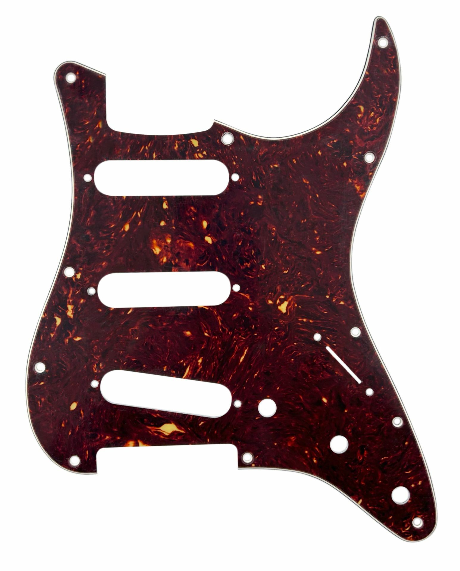 D'Andrea ST-Style SSS Pickguard (DPP ST BWB SSS), Tortoise