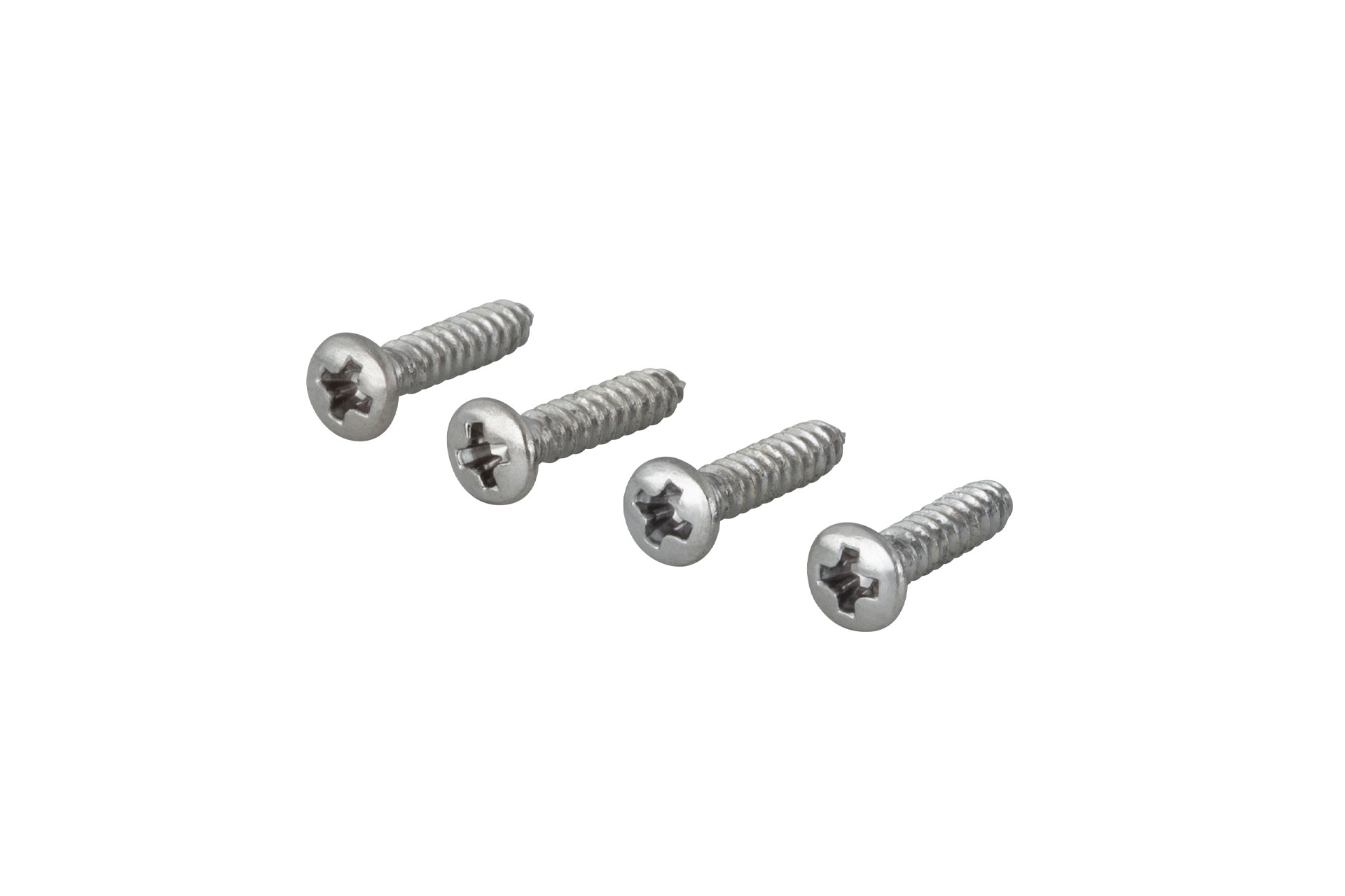Framus & Warwick Parts - Countersunk Screw for String Retainer, 2.2 mm x 13 mm, 4 pcs. - Stainless Steel