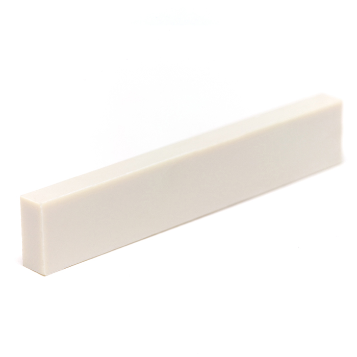 TUSQ PQ-4187-00 - Stringed Instruments Nut, Flat, Blank Slab, 3/16" thick