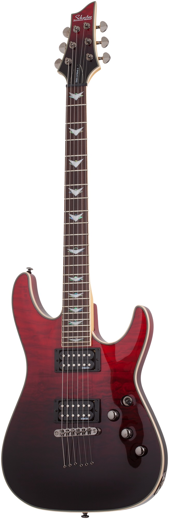 SCHECTER E-Gitarre Omen Extreme 6 - Blood Burst