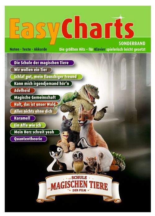 Easy Charts Sonderband: Die Schule der magischen Tiere - MF 3595 - Klavier / Keyboard